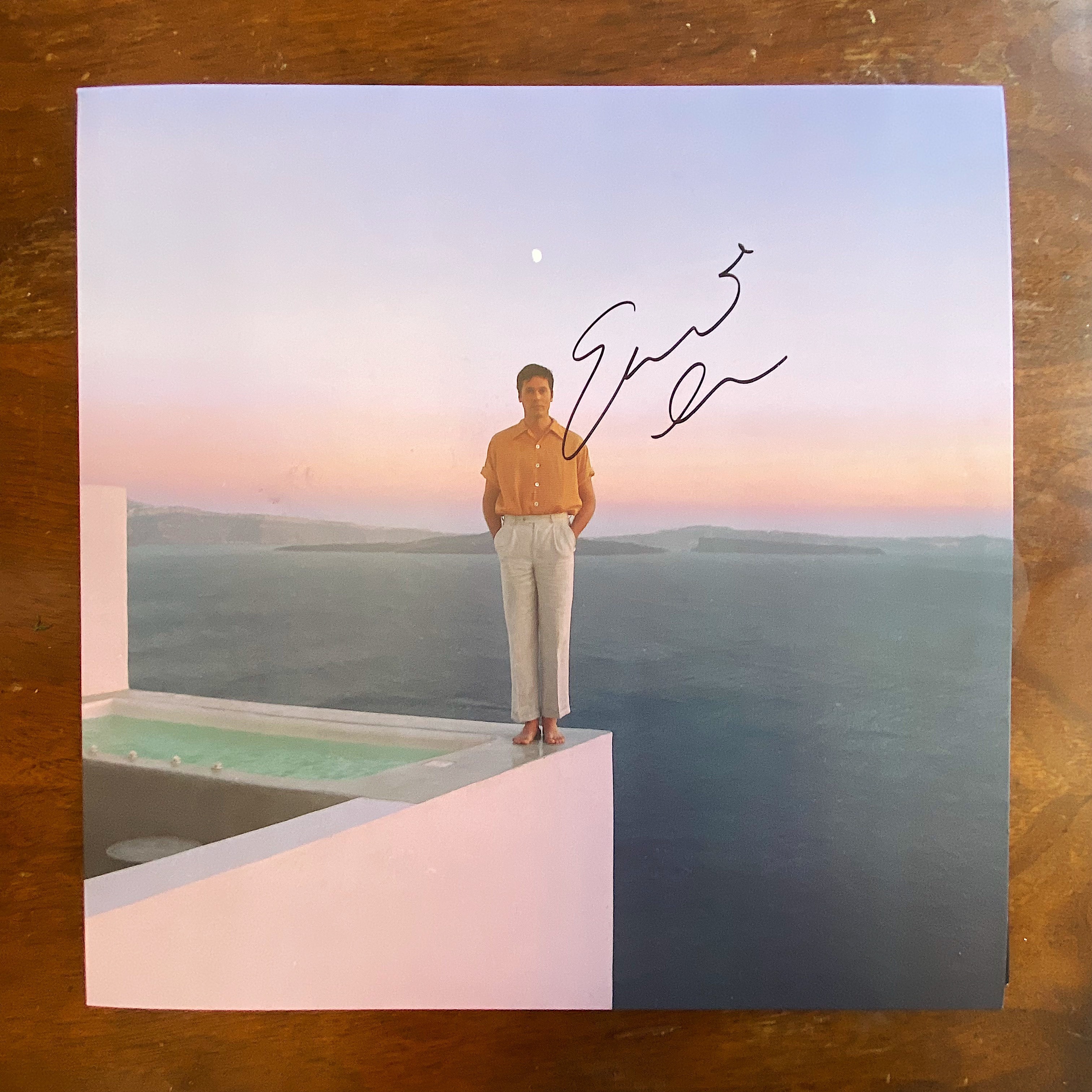 Signed Copy of Purple Moon Album by Washed Out